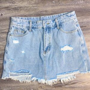 EUC CUPSHE Denim Skort M